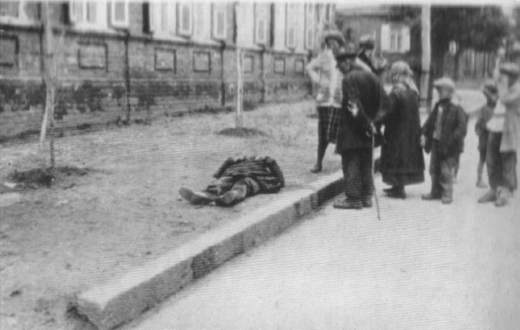 Image - A corpse on the streets of Kharkiv during the Famine-Genocide (1933). 